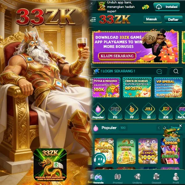 33ZK 2026 Slot Gacor RTP Tinggi